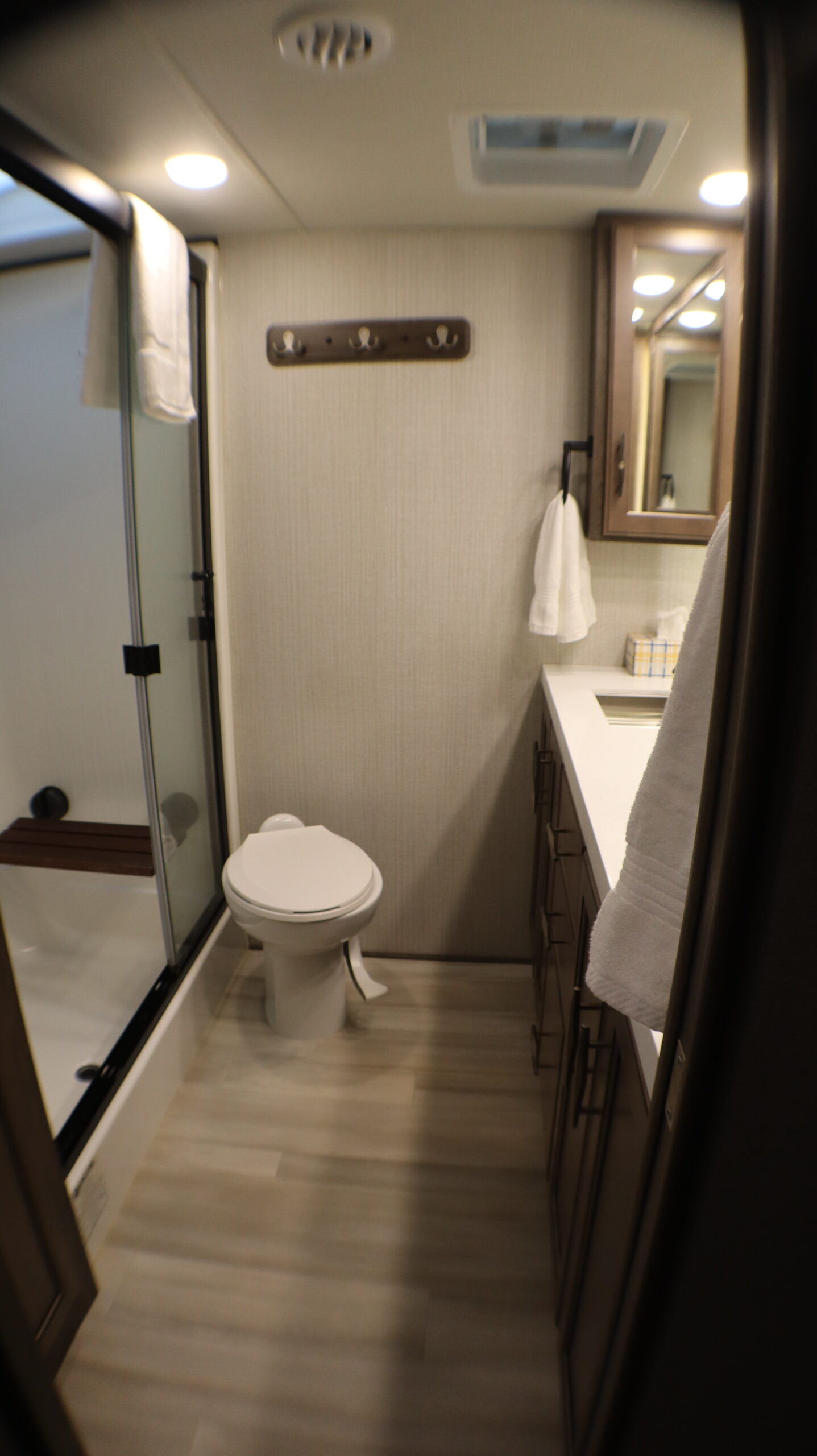 Unit 1 bathroom shower